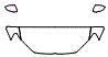 Hood, Fender and Mirror Kit pattern for the 2012 Volkswagen Passat