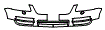 Bumper Kit pattern for the 2005 Volkswagen Touareg