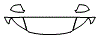 Hood, Fender and Mirror Kit pattern for the 2010 Volkswagen Touareg 2