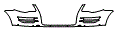 Bumper Kit pattern for the 2010 Volkswagen Touareg 2