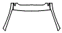 Roof and A-Pillar Kit pattern for the 2017 Volkswagen Touareg