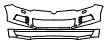 Bumper Kit pattern for the 2014 Volkswagen Touareg