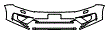 Bumper pattern for the 2017 Volkswagen Touareg