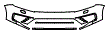 Bumper Kit pattern for the 2017 Volkswagen Touareg