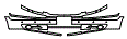Bumper Kit pattern for the 2006 Volkswagen Phaeton