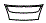Grille Kit pattern for the 2011 Volkswagen Eos