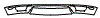 Lower Bumper Kit pattern for the 2010 Volkswagen Touareg 2