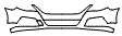 Bumper Kit pattern for the 2011 Volkswagen CC