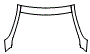 Roof and A-Pillar Kit pattern for the 2017 Volkswagen CC