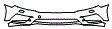 Bumper Kit pattern for the 2017 Volkswagen CC