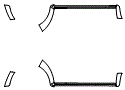 Rocker Panel Kit pattern for the 2016 Volkswagen Beetle