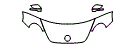 Hood, Fender and Mirror Kit pattern for the 2019 Volkswagen Beetle