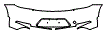 Rear Bumper Kit pattern for the 2016 Volkswagen Beetle