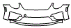 Bumper Kit pattern for the 2019 Volkswagen Beetle