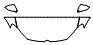 Hood, Fender and Mirror Kit pattern for the 2015 Volkswagen Golf