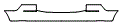 Rear Bumper Kit pattern for the 2019 Volkswagen Golf Alltrack