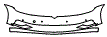 Bumper Kit pattern for the 2021 Volkswagen Golf (Canada)