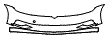 Bumper Kit pattern for the 2021 Volkswagen Golf (Canada)