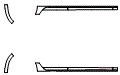 Rocker Panel Kit pattern for the 2015 Volkswagen Golf