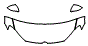 Hood, Fender and Mirror Kit pattern for the 2017 Volkswagen Golf Alltrack