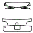 Trunk Lid Kit pattern for the 2021 Volkswagen Atlas