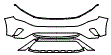 Bumper Kit pattern for the 2021 Volkswagen Atlas