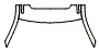 A-Pillar and Roof Kit pattern for the 2026 Volkswagen Atlas Cross Sport (Canada)