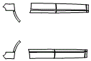 Rocker Panel Kit pattern for the 2020 Volkswagen Atlas Cross Sport