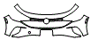 Bumper Kit pattern for the 2021 Volkswagen ID.4