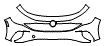 Bumper Kit pattern for the 2021 Volkswagen ID.4