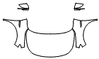Full Hood, Fender and Mirror Kit pattern for the 2026 Volkswagen ID.4