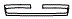 Bumper kit pattern for the 1996 BMW 740