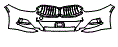 Bumper Kit pattern for the 2026 BMW 8 Series