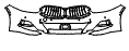 Bumper Kit pattern for the 2026 BMW 8 Series