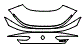 Trunk Lid Kit pattern for the 2026 BMW 8 Series