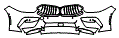 Bumper Kit pattern for the 2022 BMW 8 Series