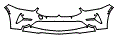 Bumper Kit pattern for the 2020 BMW 8 Series