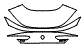 Trunk Lid Kit pattern for the 2026 BMW 8 Series