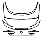 Trunk Lid Kit pattern for the 2026 BMW 8 Series