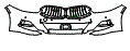 Bumper Kit pattern for the 2026 BMW 8 Series