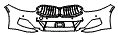 Bumper Kit pattern for the 2026 BMW 8 Series