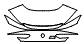 Trunk Lid Kit pattern for the 2022 BMW 8 Series
