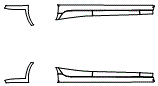 Rocker Panel Kit pattern for the 2022 BMW 8 Series