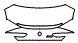 Trunk Lid Kit pattern for the 2020 BMW 8 Series