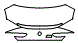 Trunk Lid Kit pattern for the 2022 BMW 8 Series