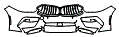Bumper Kit pattern for the 2022 BMW 8 Series