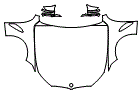 Full Hood, Fender and Mirror Kit pattern for the 2026 BMW 8 Series