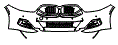 Bumper Kit pattern for the 2026 BMW 8 Series