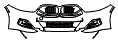 Bumper Kit pattern for the 2026 BMW 8 Series