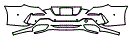 Rear Bumper Kit pattern for the 2026 BMW 8 Series